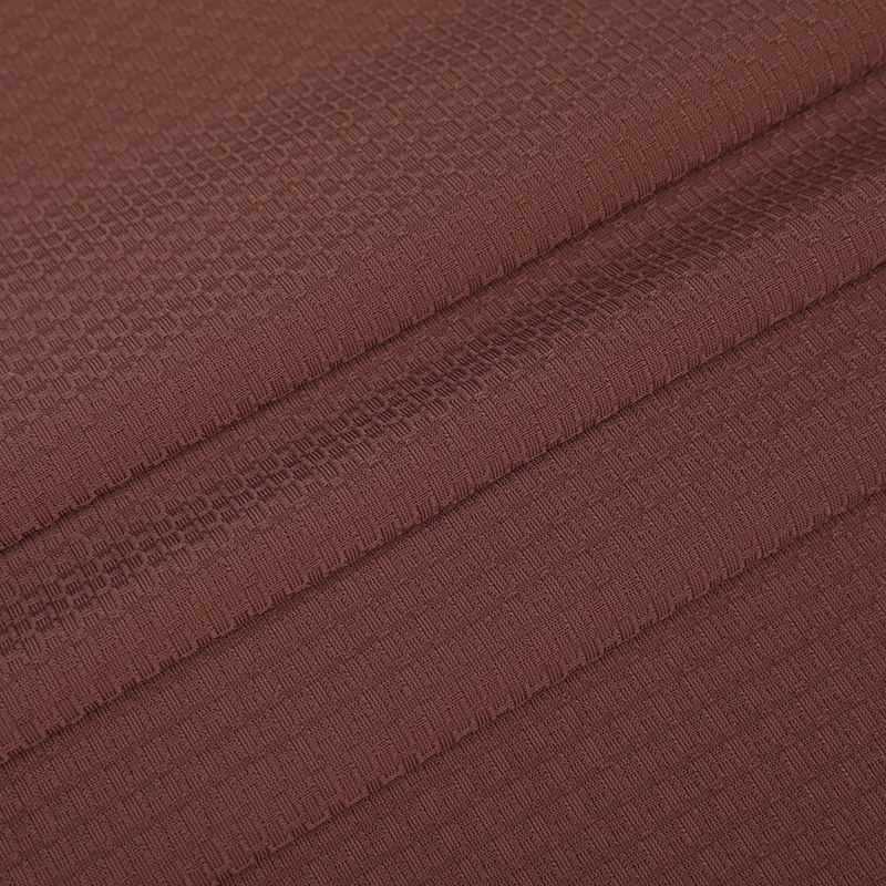 APJ1085 WARP Pletená brokát Aminoathenian Jacquard Sports Polo Shirt tkanina