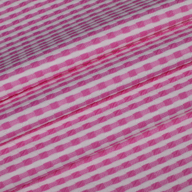 CPS113901 Rose Red Polyester oboustranný bublinový hadřík používaný pro dámské spodní prádlo